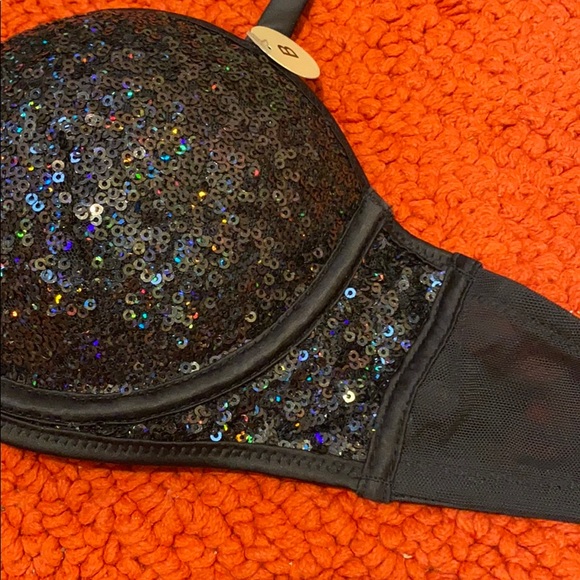 Sequinned pushup bustier - Picture 2 of 4
